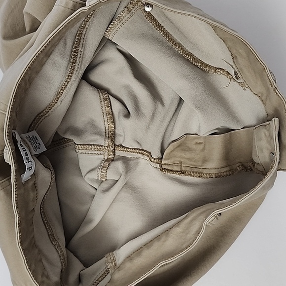 ⭐️3/ $30⭐️ D. jeans Women's Tan Casual Pants Tapered Stretch Size 14W - Picture 10 of 16